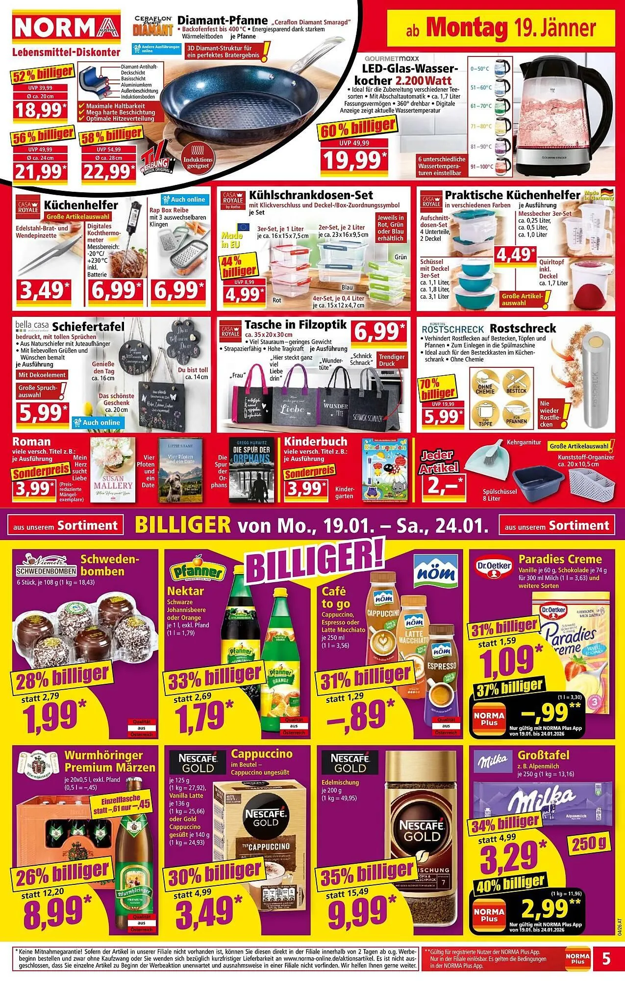 Norma Prospekt von 19. Jänner bis 25. Jänner 2026 - Flugblätt seite  5