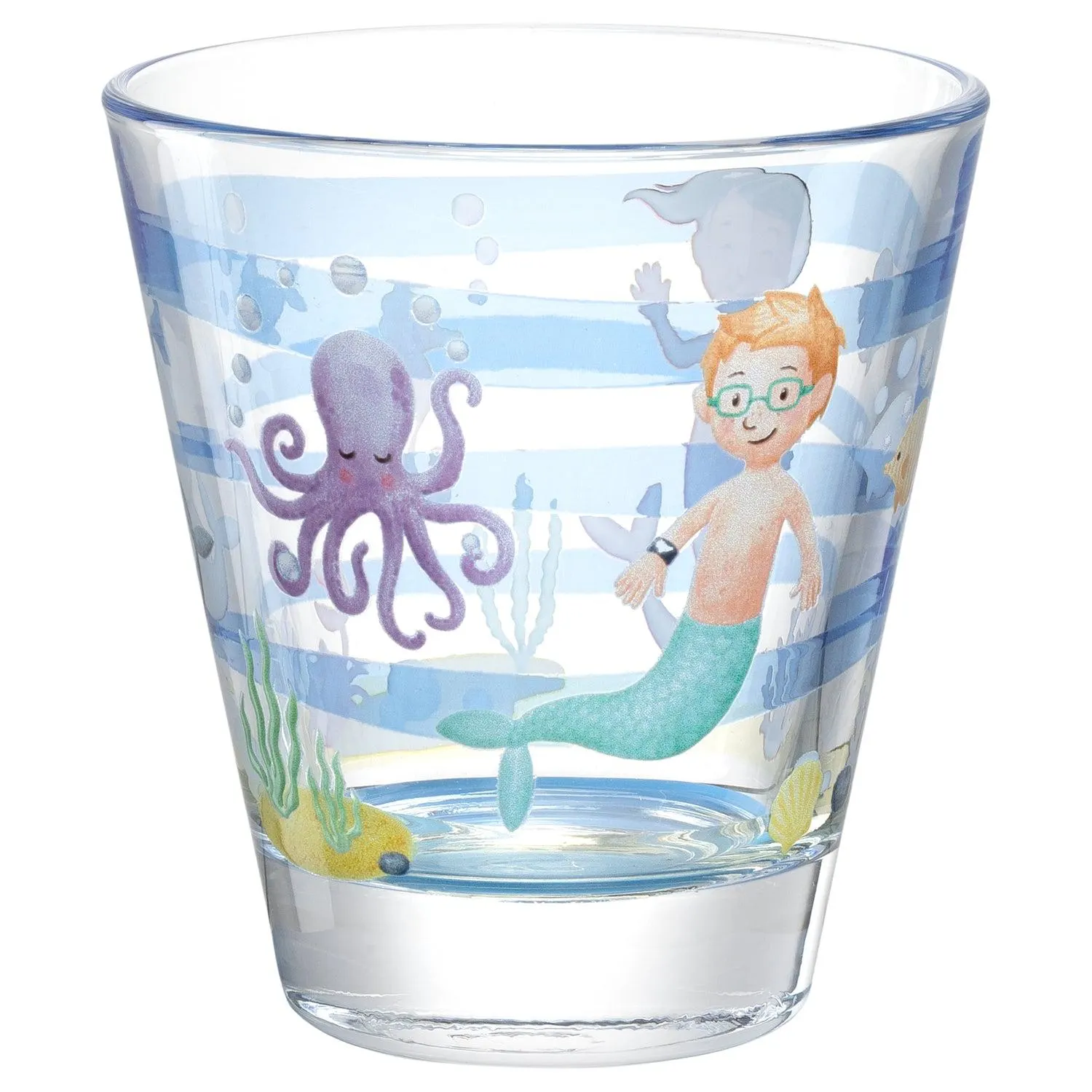 Trinkglas BAMBINI AVVENTURA 215 ml Meer 6er-Set
