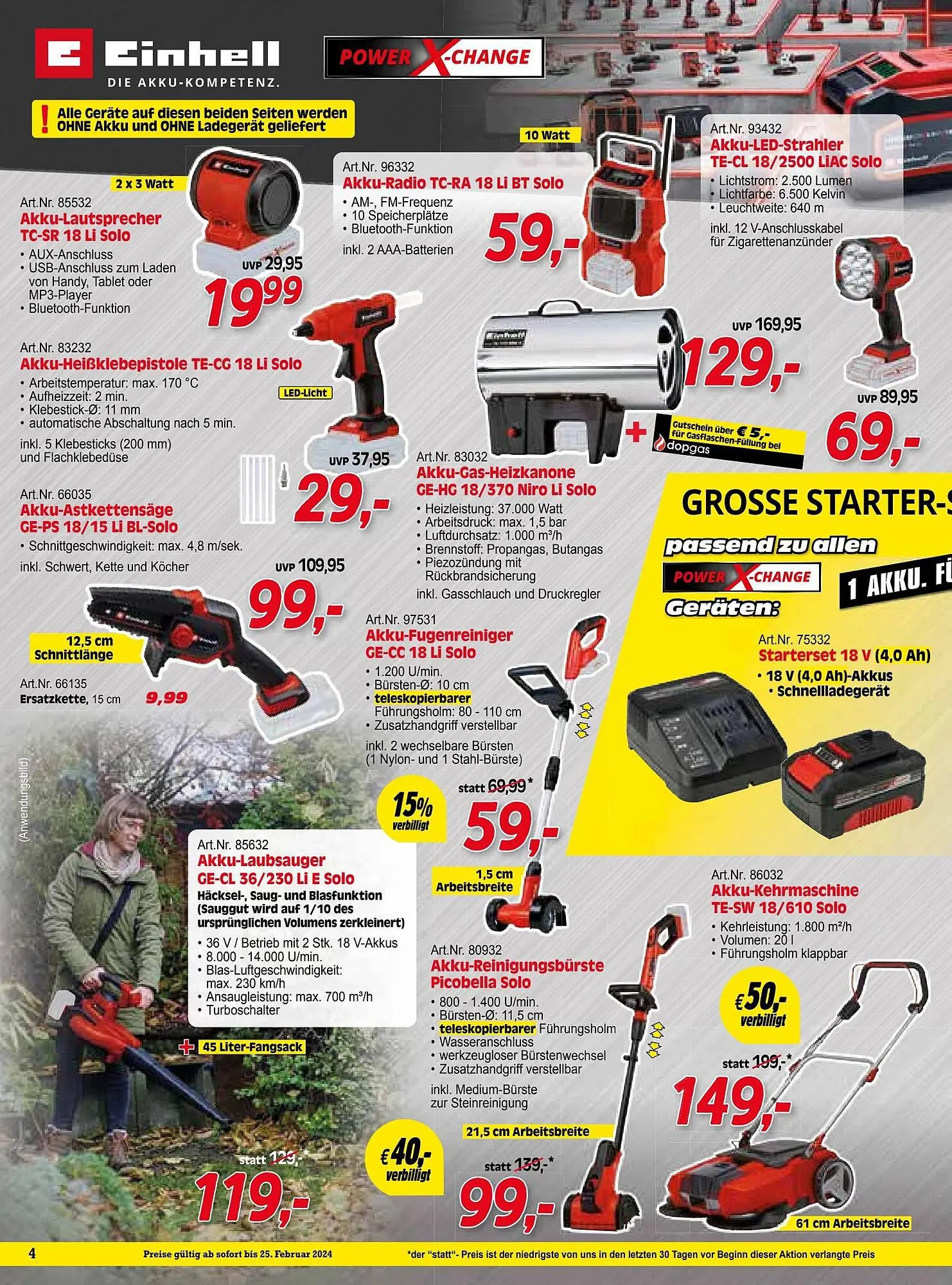 Zgonc Flugblatt von 31. Jänner bis 25. Februar 2024 - Flugblätt seite 4