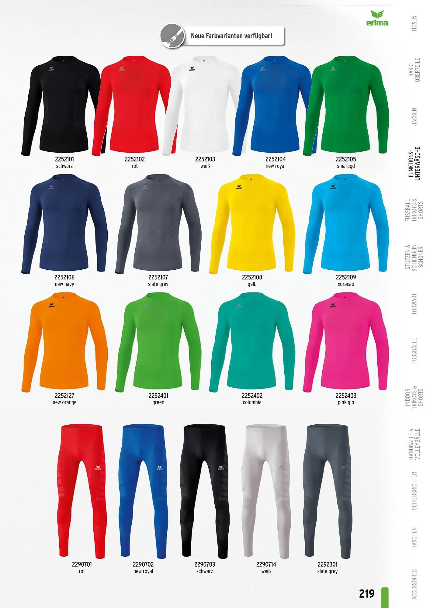 ERIMA Flugblatt von 2. Jänner bis 31. Dezember 2024 - Flugblätt seite  219
