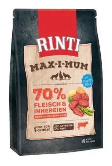 RINTI Max-i-mum 4kg Beutel mit Rind