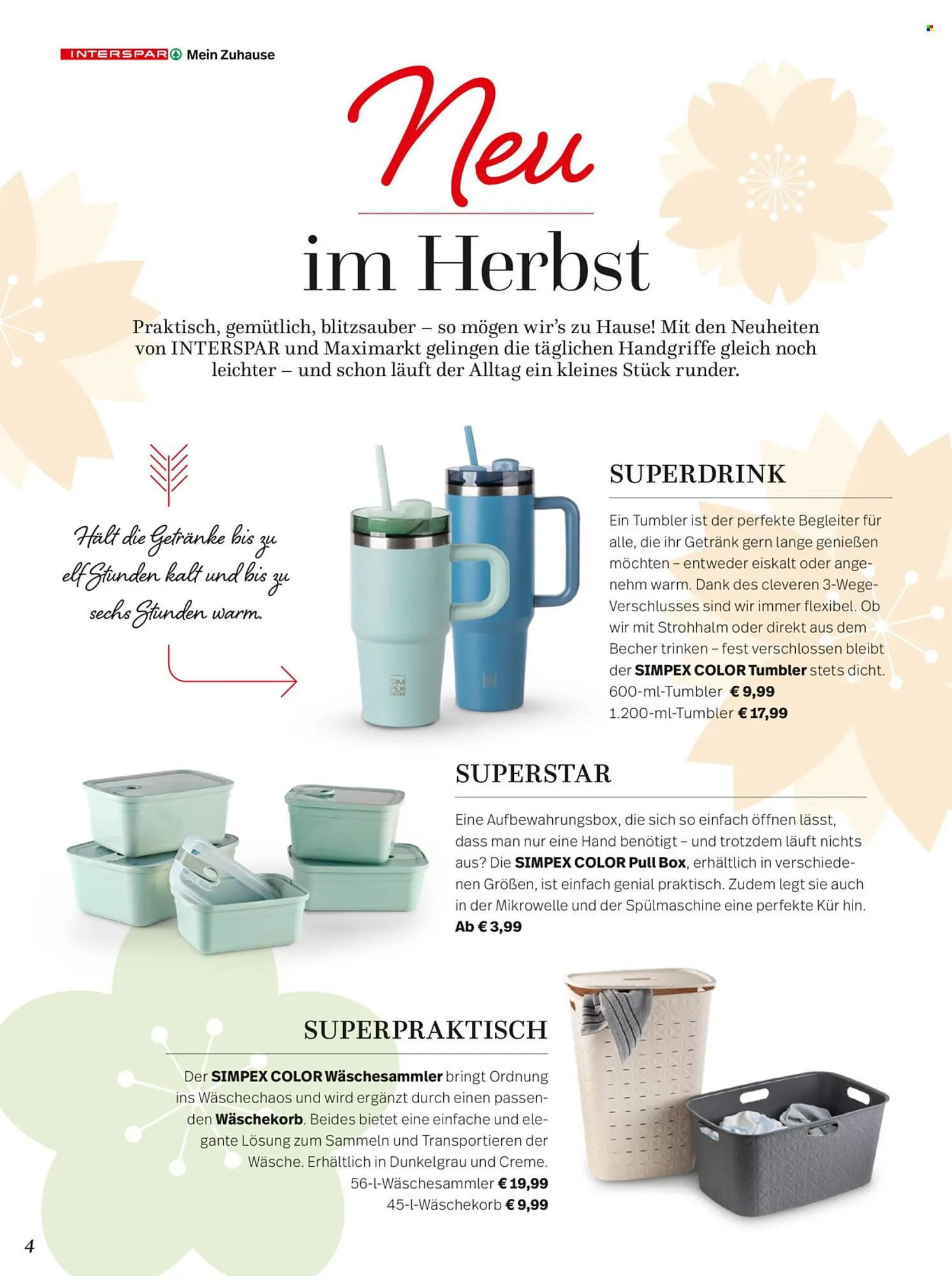 Interspar Flugblatt von 29. September bis 31. Dezember 2025 - Flugblätt seite  4