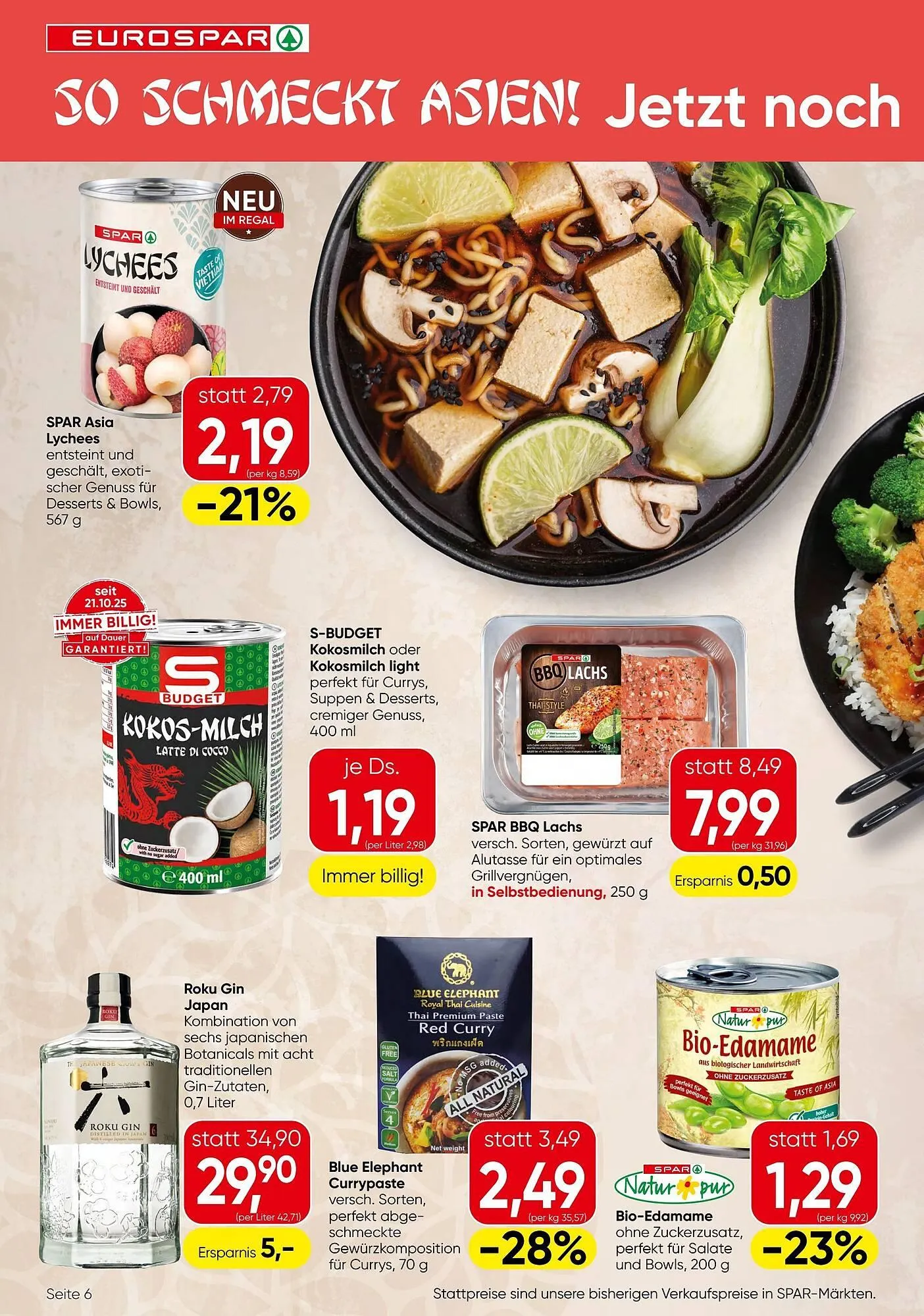 Eurospar Flugblatt von 29. Jänner bis 11. Februar 2026 - Flugblätt seite  6