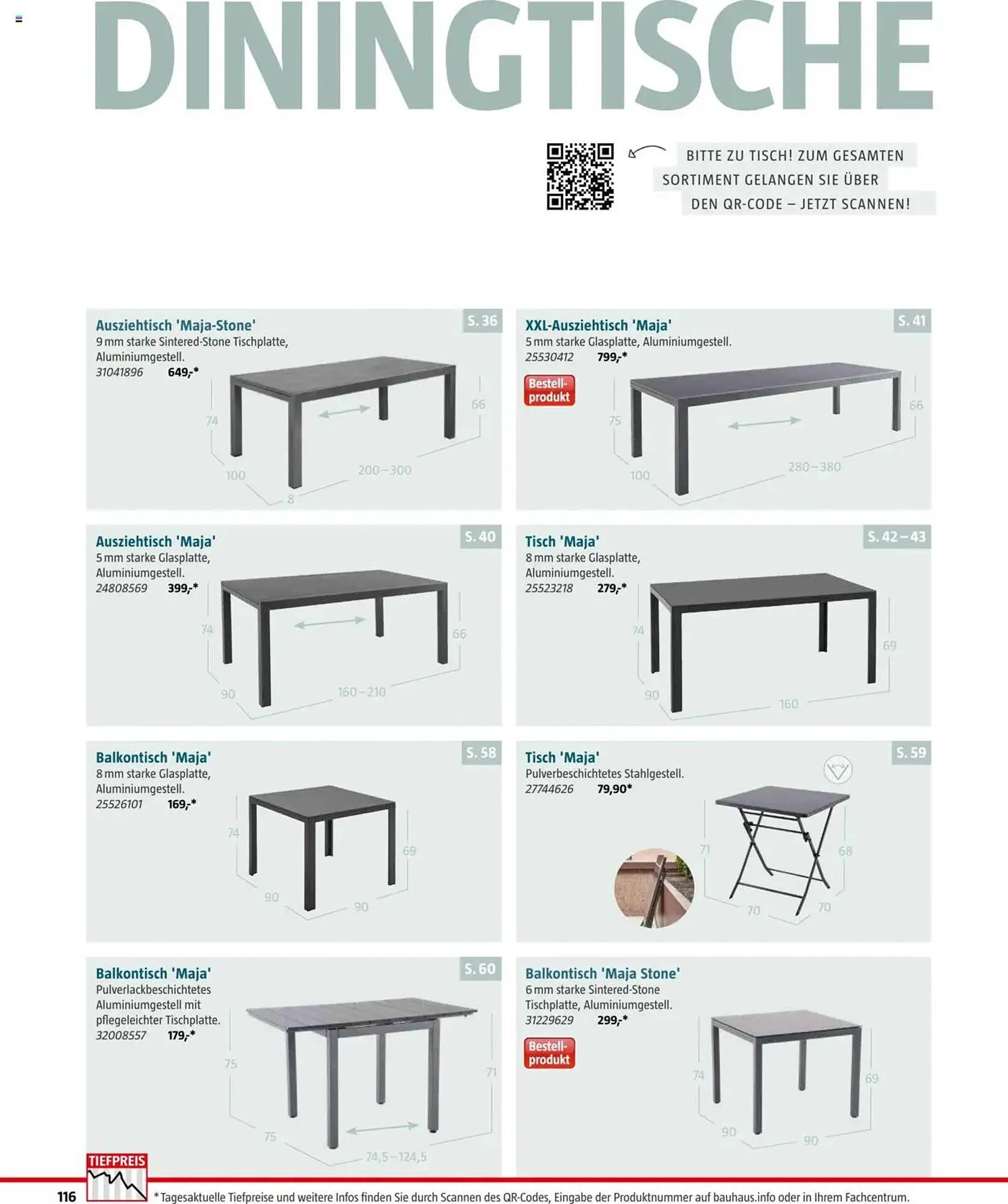 Bauhaus Flugblatt von 4. März bis 4. Jänner 2026 - Flugblätt seite  116