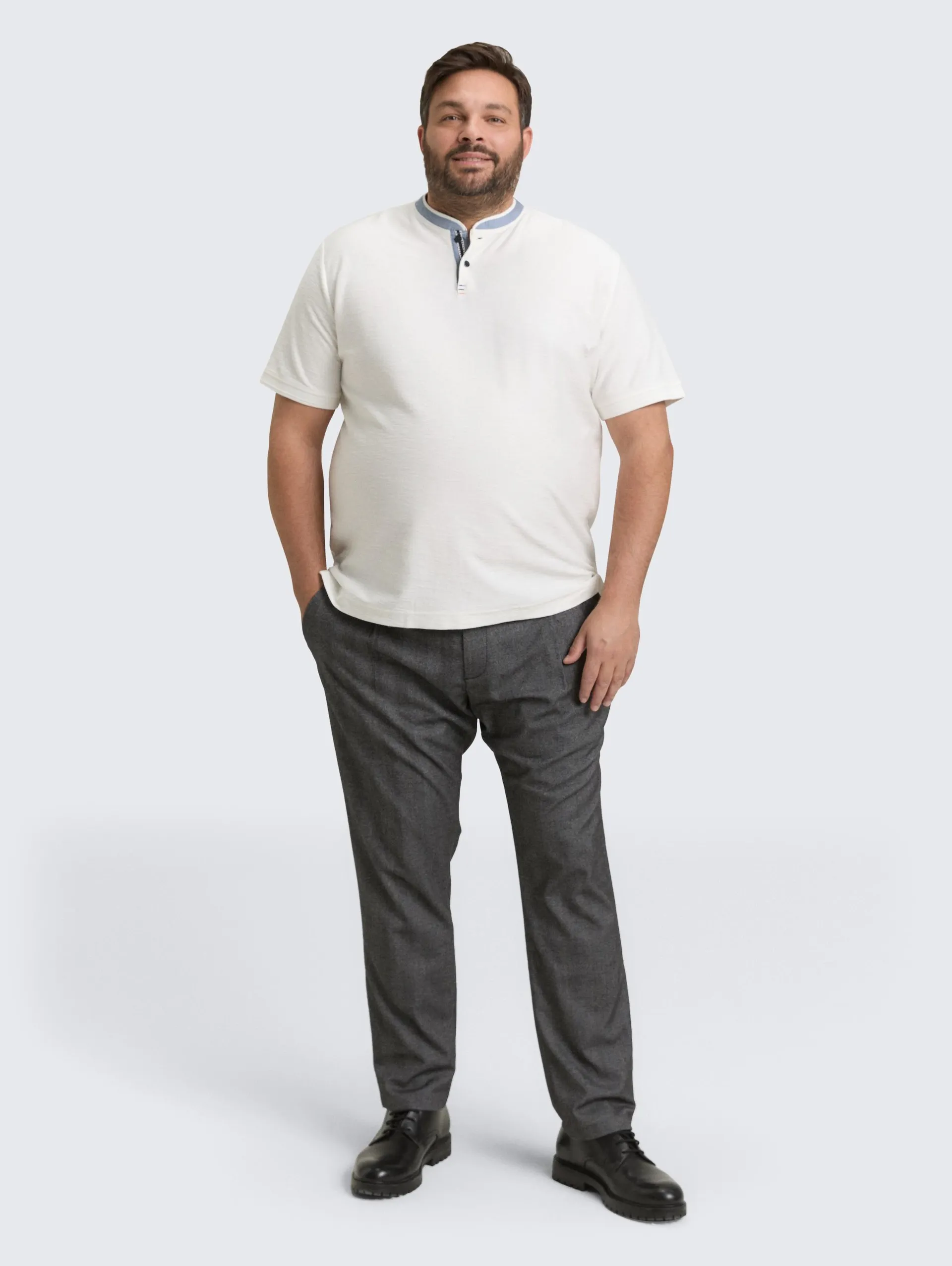 Plus Size - Regular Fit Chino Hose