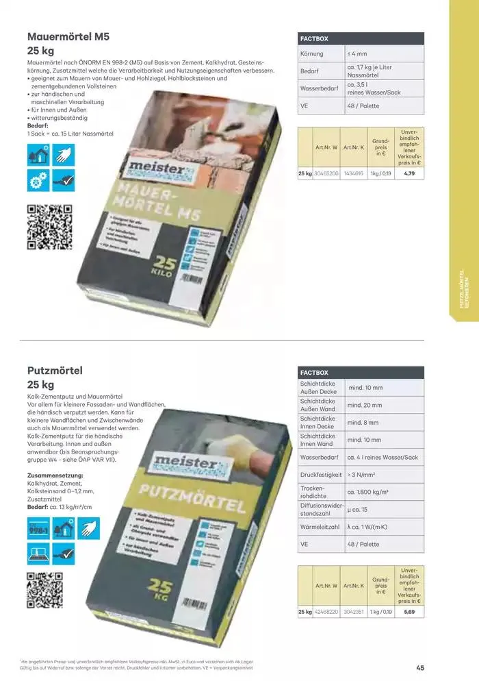 Exklusive Schnäppchen von 9. Jänner bis 16. Jänner 2025 - Flugblätt seite  45