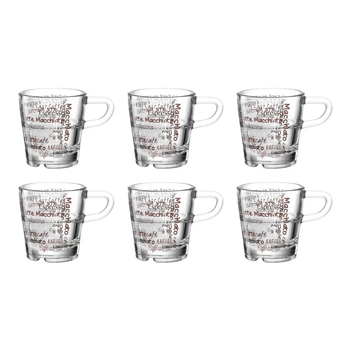 Espressotasse SENSO 70 ml Cafe 6er-Set