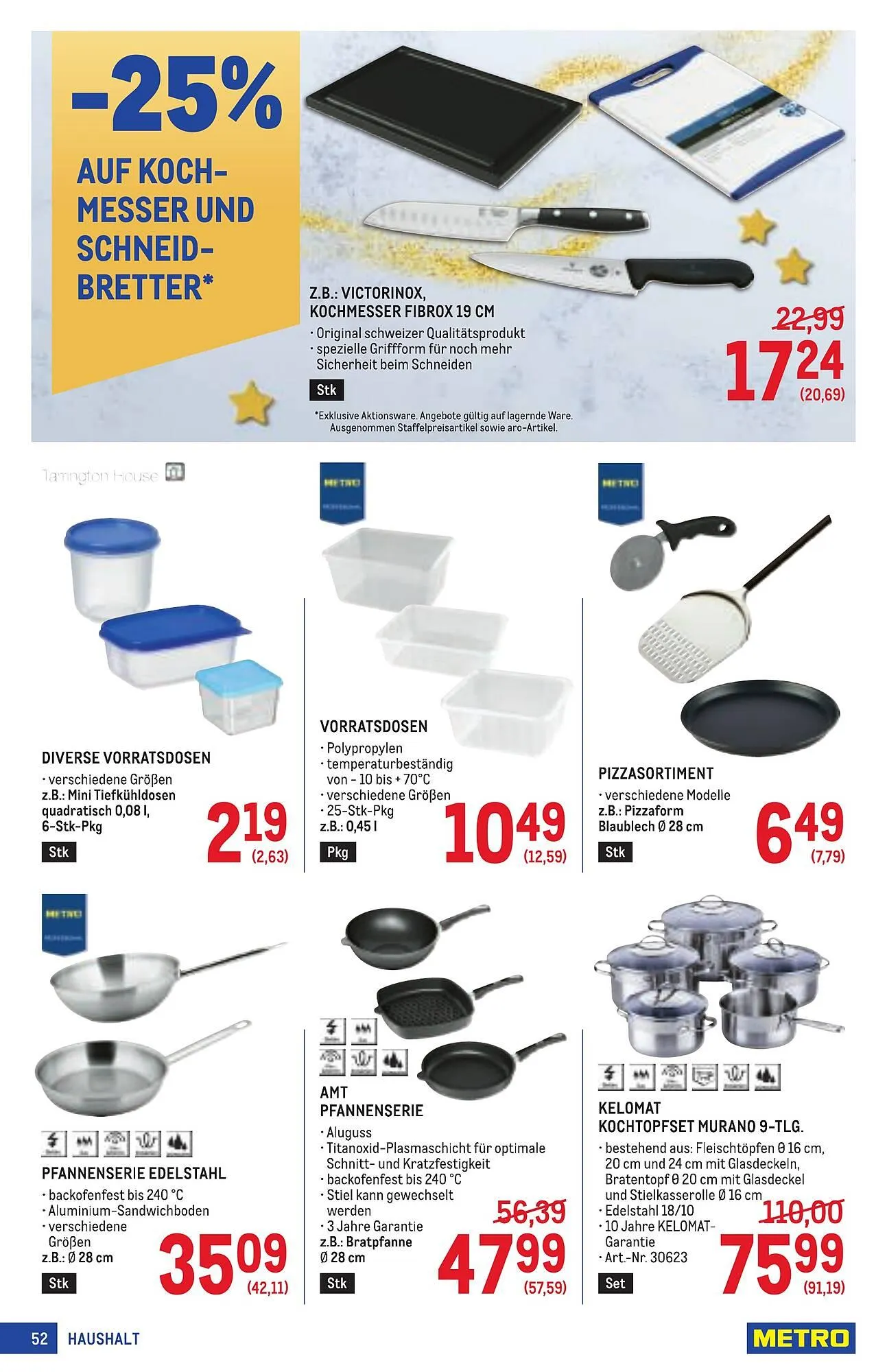 Metro Flugblatt von 11. Dezember bis 7. Jänner 2026 - Flugblätt seite  52
