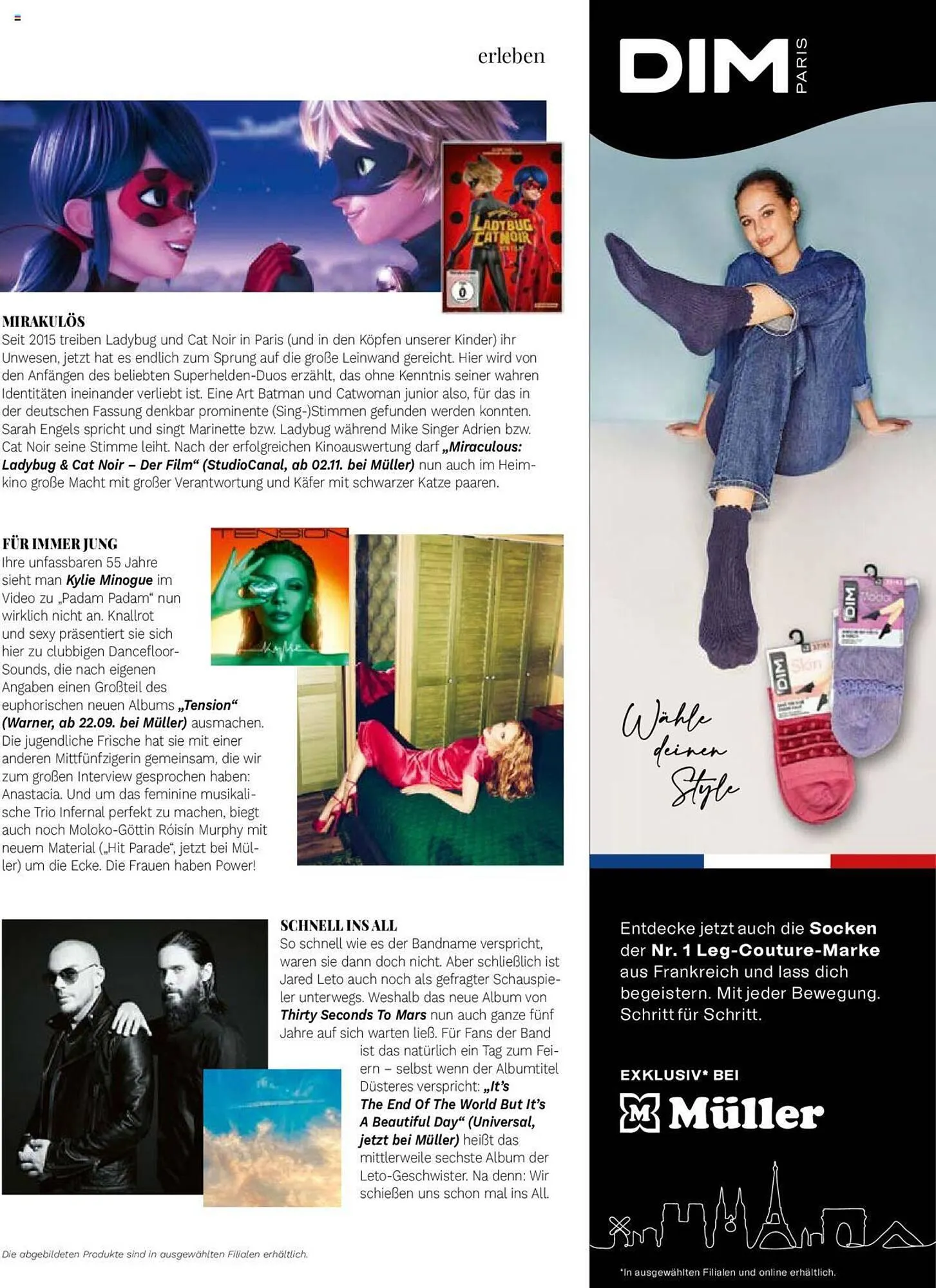 Müller Flugblatt von 1. September bis 31. Oktober 2023 - Flugblätt seite  55