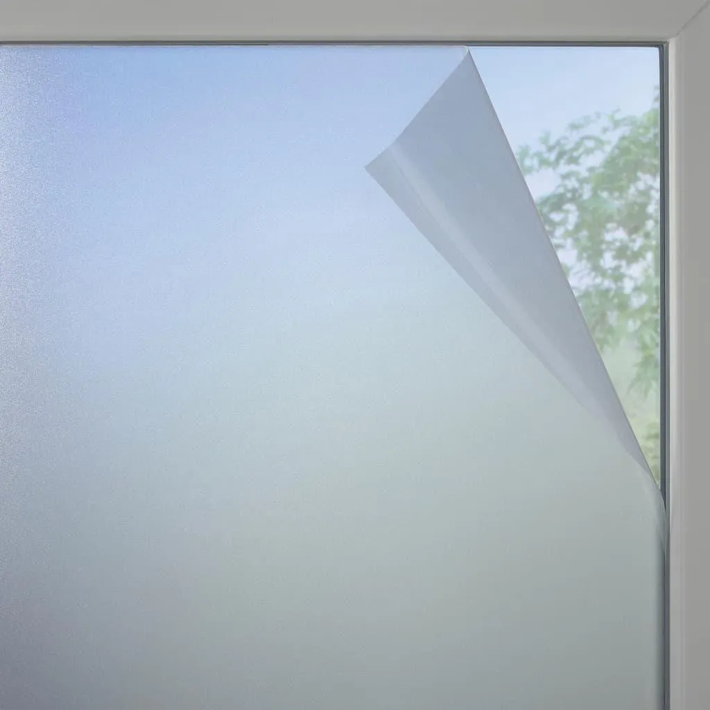 GARDINIA Fensterfolie 1 Stk. halbtransparent glatt statisch haftend filtert UV-Licht