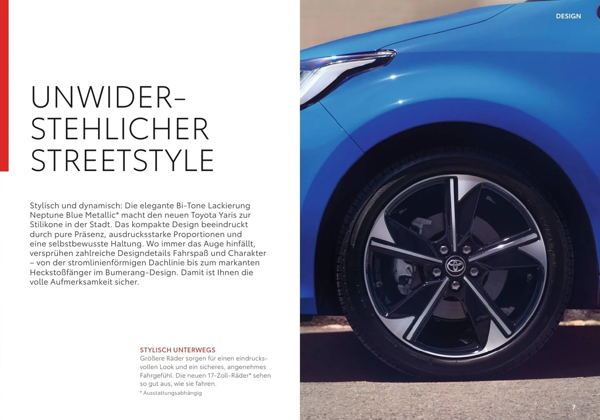 Toyota Flugblatt von 1. April bis 20. Oktober 2026 - Flugblätt seite  7