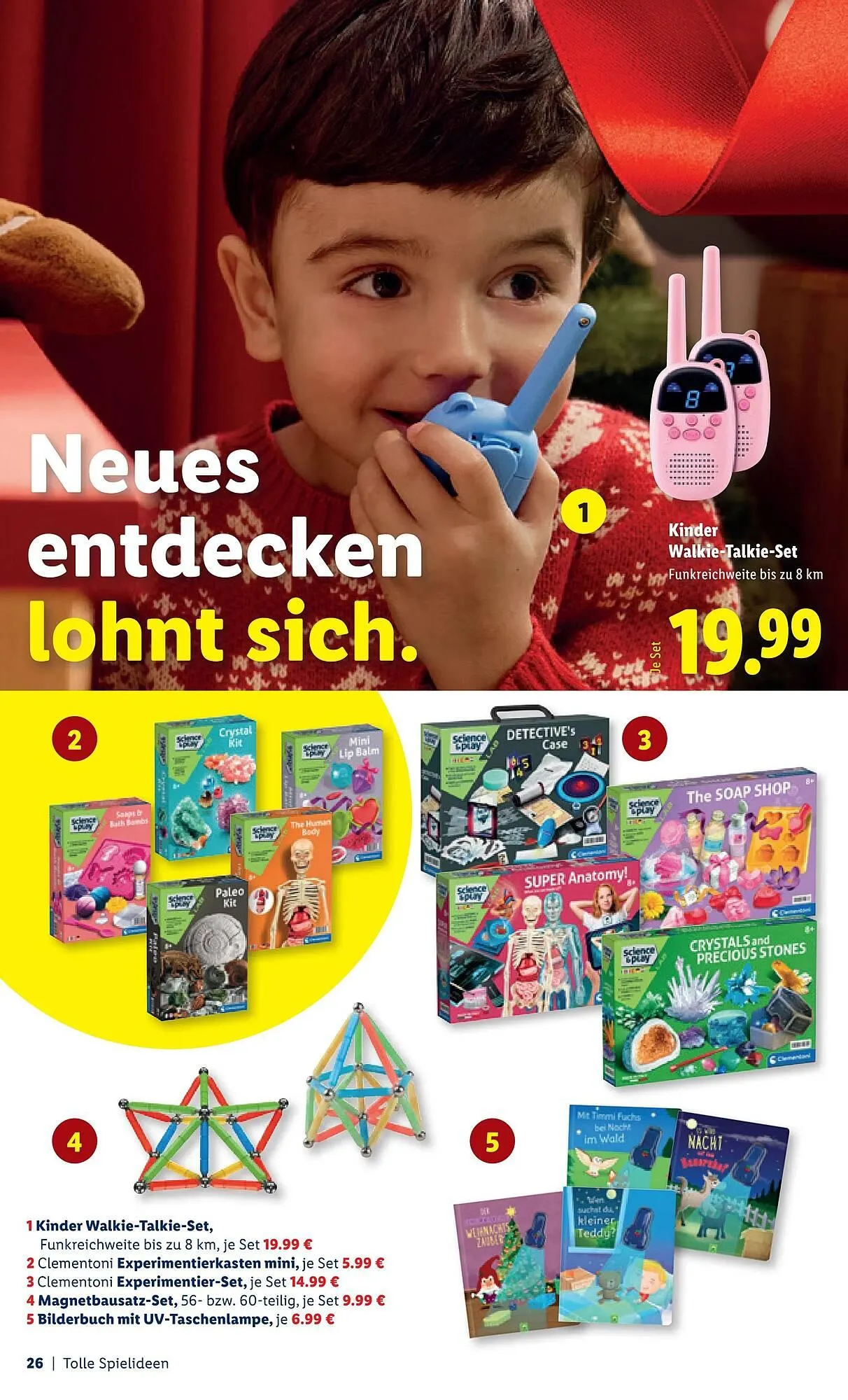 Lidl Flugblatt von 26. Oktober bis 21. Dezember 2025 - Flugblätt seite  26