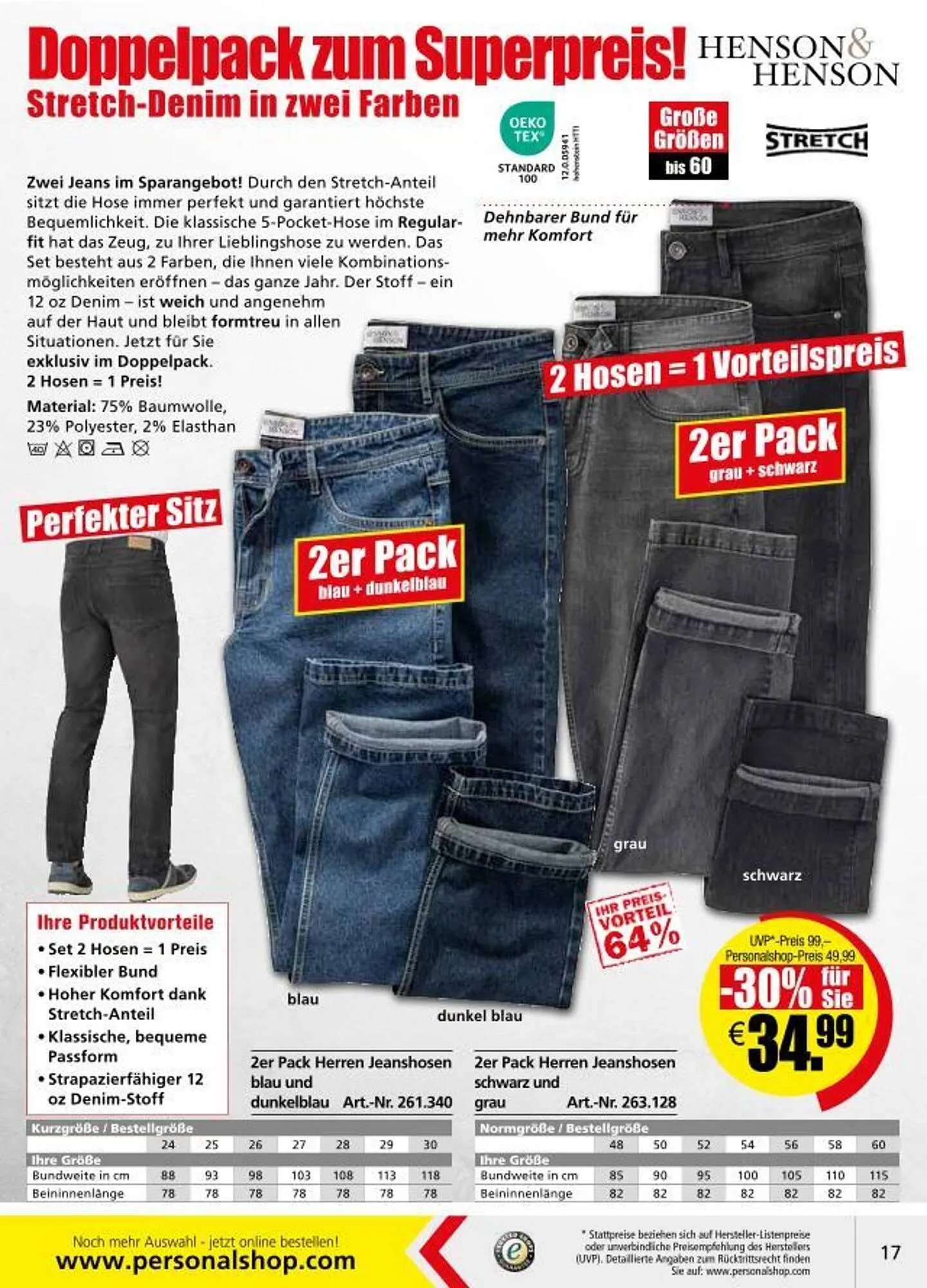Personalshop Flugblatt von 1. November bis 30. November 2024 - Flugblätt seite  17