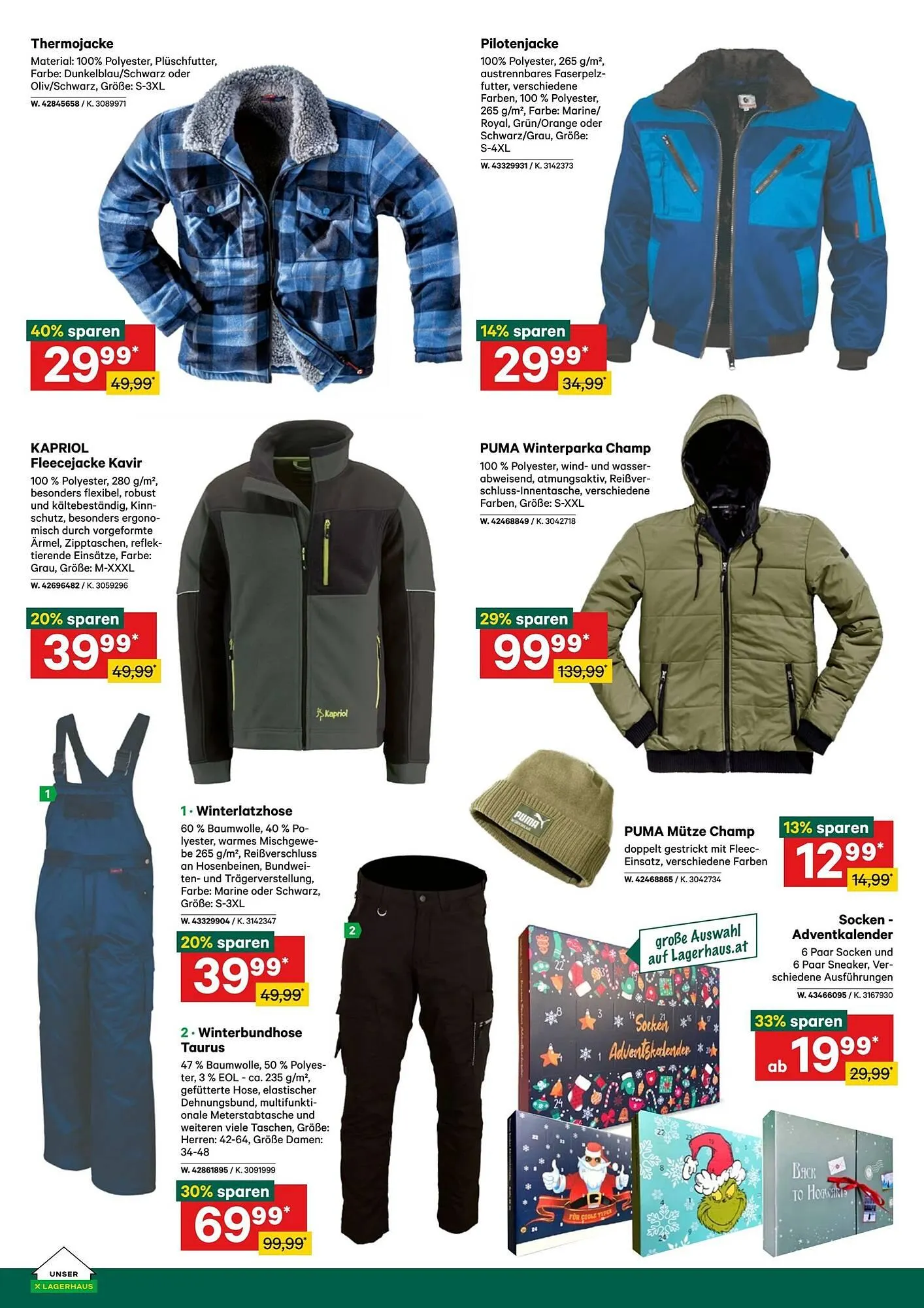 Lagerhaus Flugblatt von 3. November bis 16. November 2025 - Flugblätt seite 2