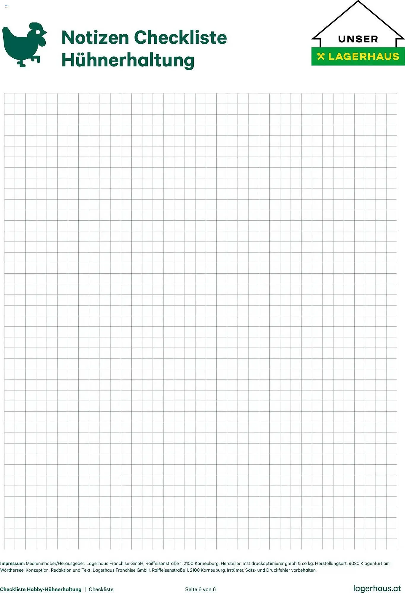 Lagerhaus Flugblatt von 12. November bis 31. Dezember 2025 - Flugblätt seite 6