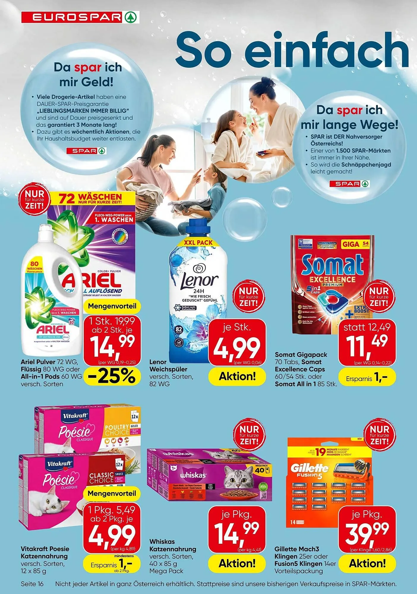 Eurospar Flugblatt von 18. Dezember bis 31. Dezember 2025 - Flugblätt seite  16