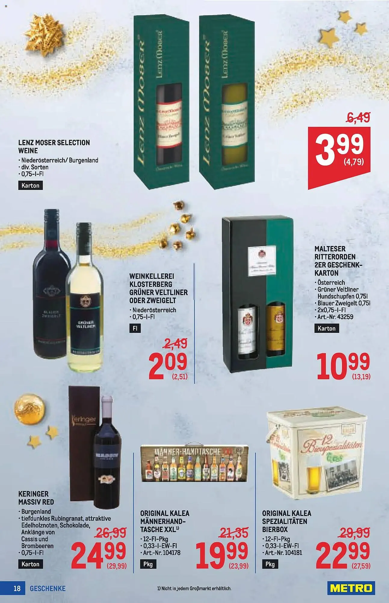 Metro Flugblatt von 27. November bis 24. Dezember 2025 - Flugblätt seite  18