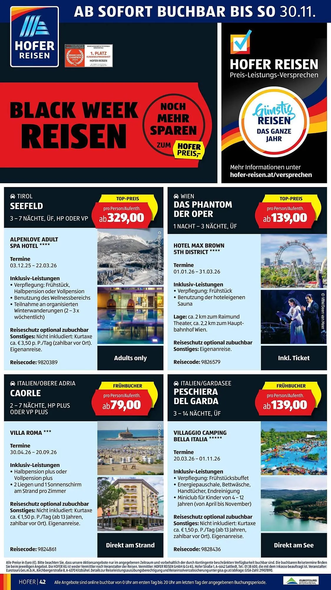 Hofer Flugblatt von 28. November bis 4. Dezember 2025 - Flugblätt seite  58