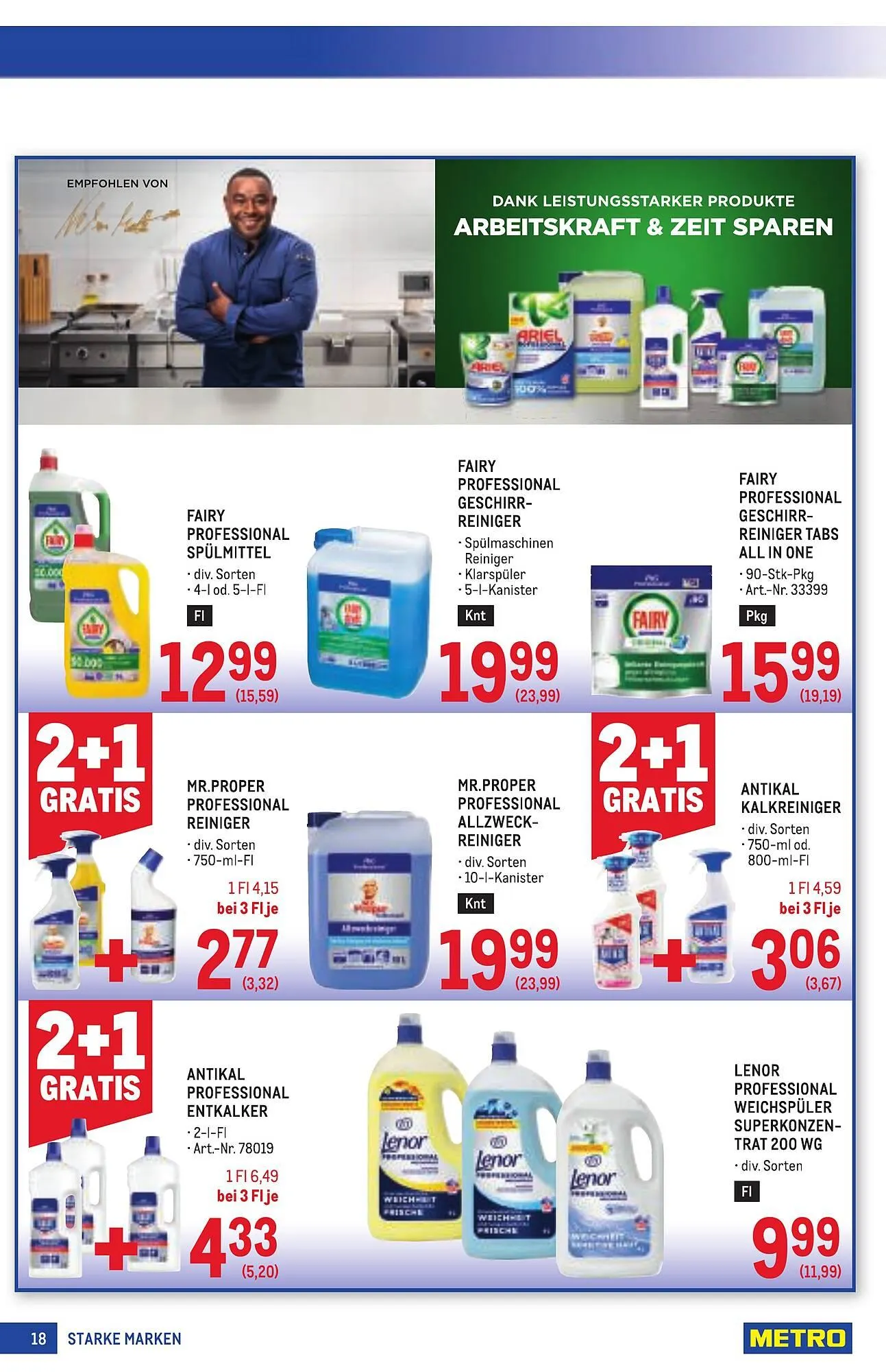 Metro Flugblatt von 16. April bis 29. April 2026 - Flugblätt seite  18