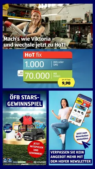Hofer Flugblatt von 3. Juli bis 9. Juli 2026 - Flugblätt seite 3