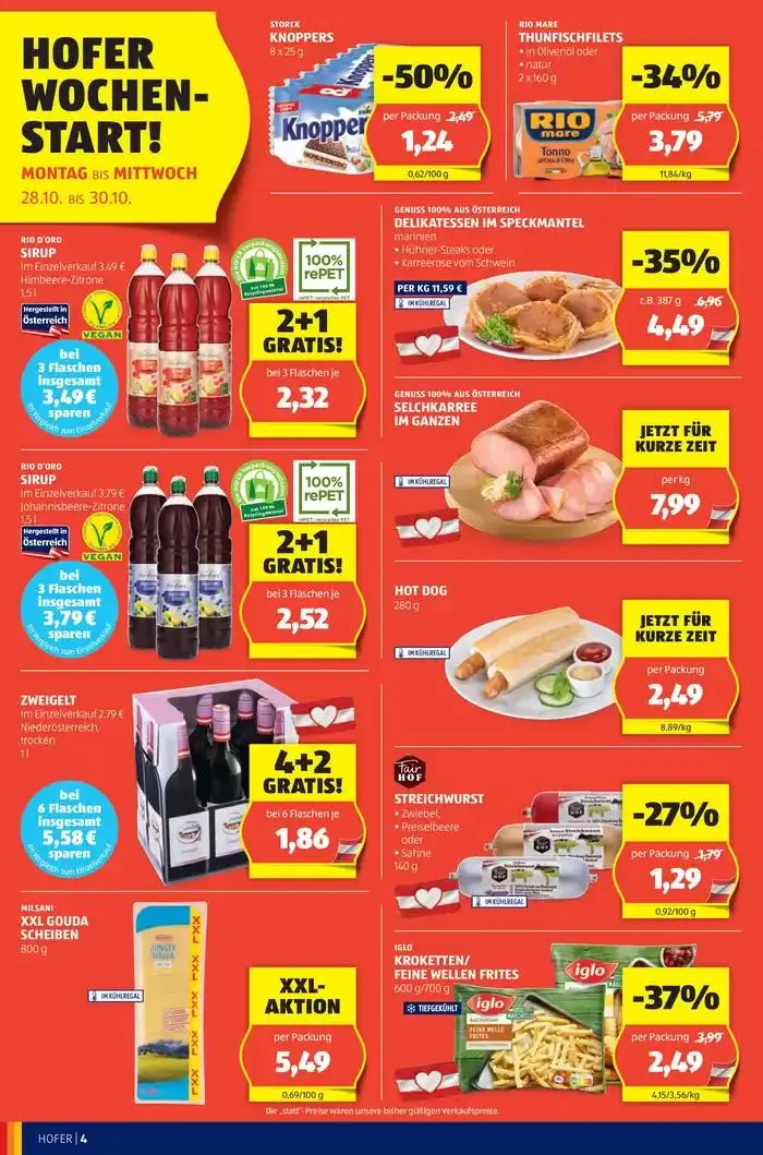 Blättern Sie online im HOFER Flugblatt von 23. Oktober bis 6. November 2024 - Flugblätt seite 6