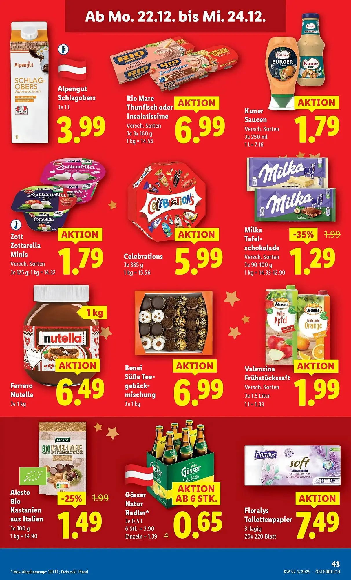 Lidl Flugblatt von 18. Dezember bis 24. Dezember 2025 - Flugblätt seite 47