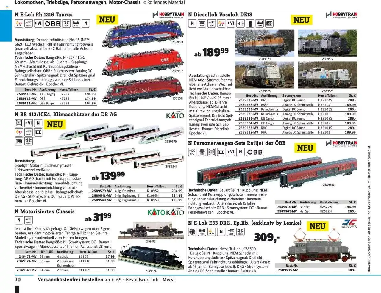 Conrad Angebote von 13. September bis 31. Dezember 2023 - Flugblätt seite  74