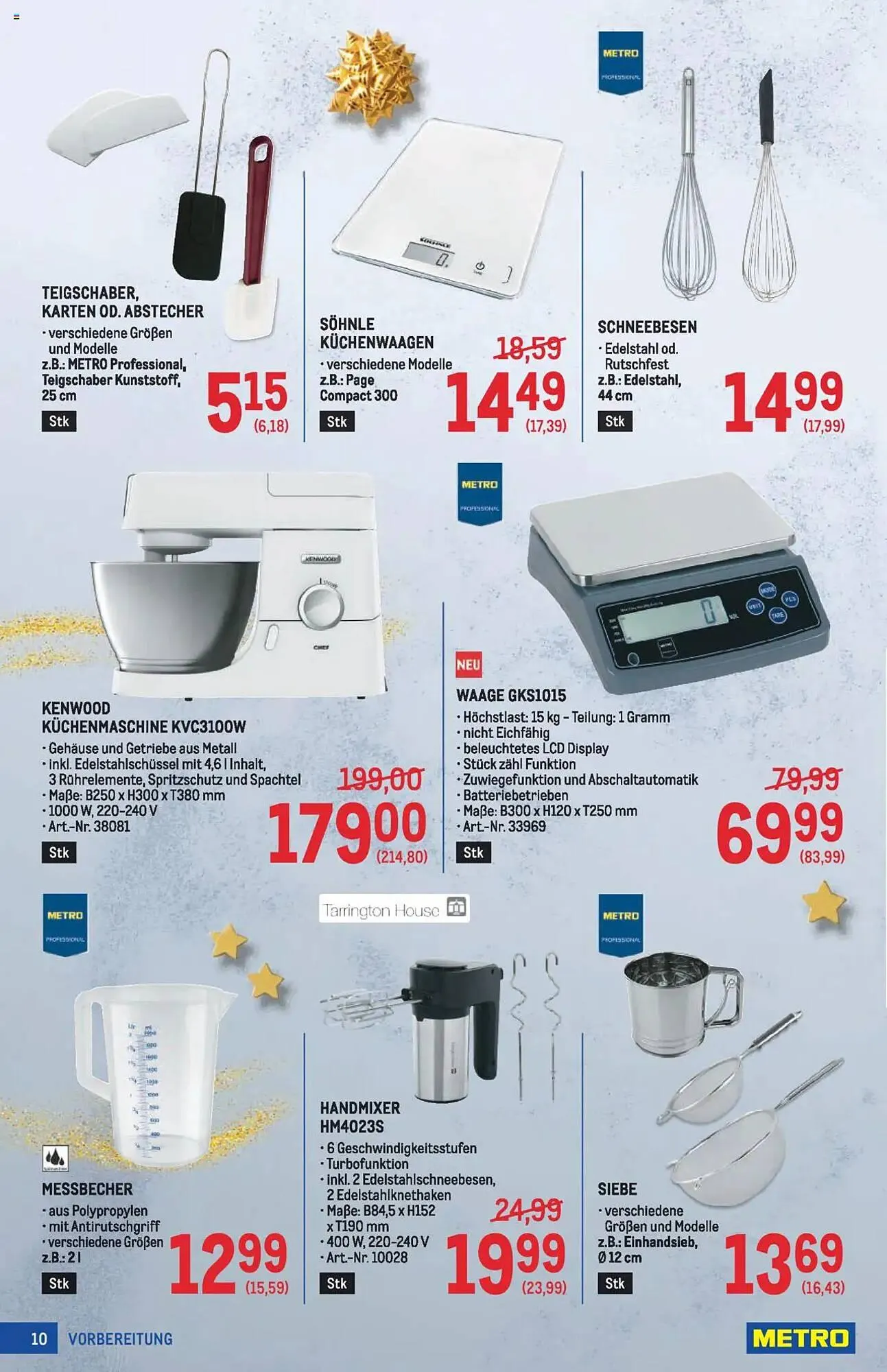 Metro Flugblatt von 16. Oktober bis 26. November 2025 - Flugblätt seite  10