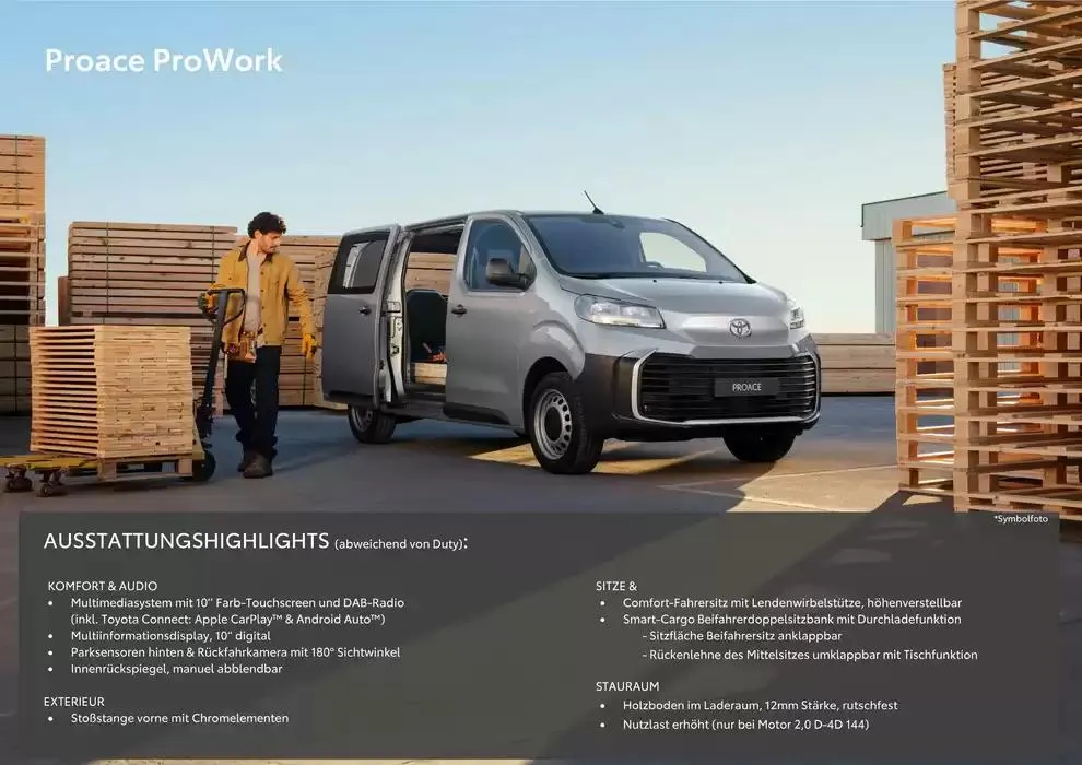 Toyota Proace & Proace Electric von 15. Oktober bis 15. Oktober 2025 - Flugblätt seite 6