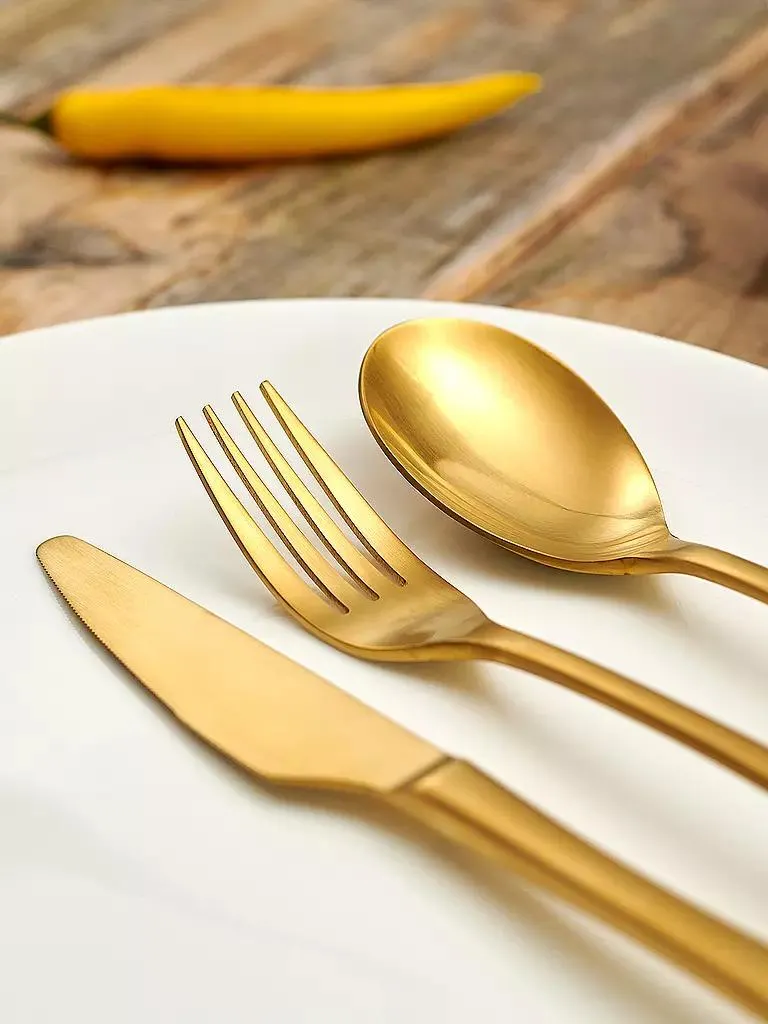 Tafelbesteck 20tlg ONTARIO PVD Gold