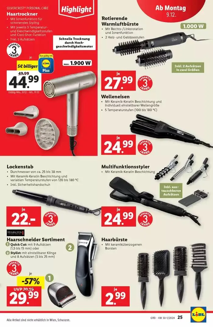 Aktuelle Flugblätter Ab Donnerstag, 5.12. von 5. Dezember bis 11. Dezember 2024 - Flugblätt seite 27