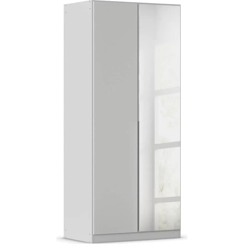 rauch Drehtürenschrank »Kleiderschrank Schrank Garderobe AGORDO mit Dekor- oder Hochglanzfront« in zwei Griff-Farben, Breiten 91-360 cm, durchdachte Innenausstattung, in 7 Breiten und 2 Höhen MADE IN GERMANY