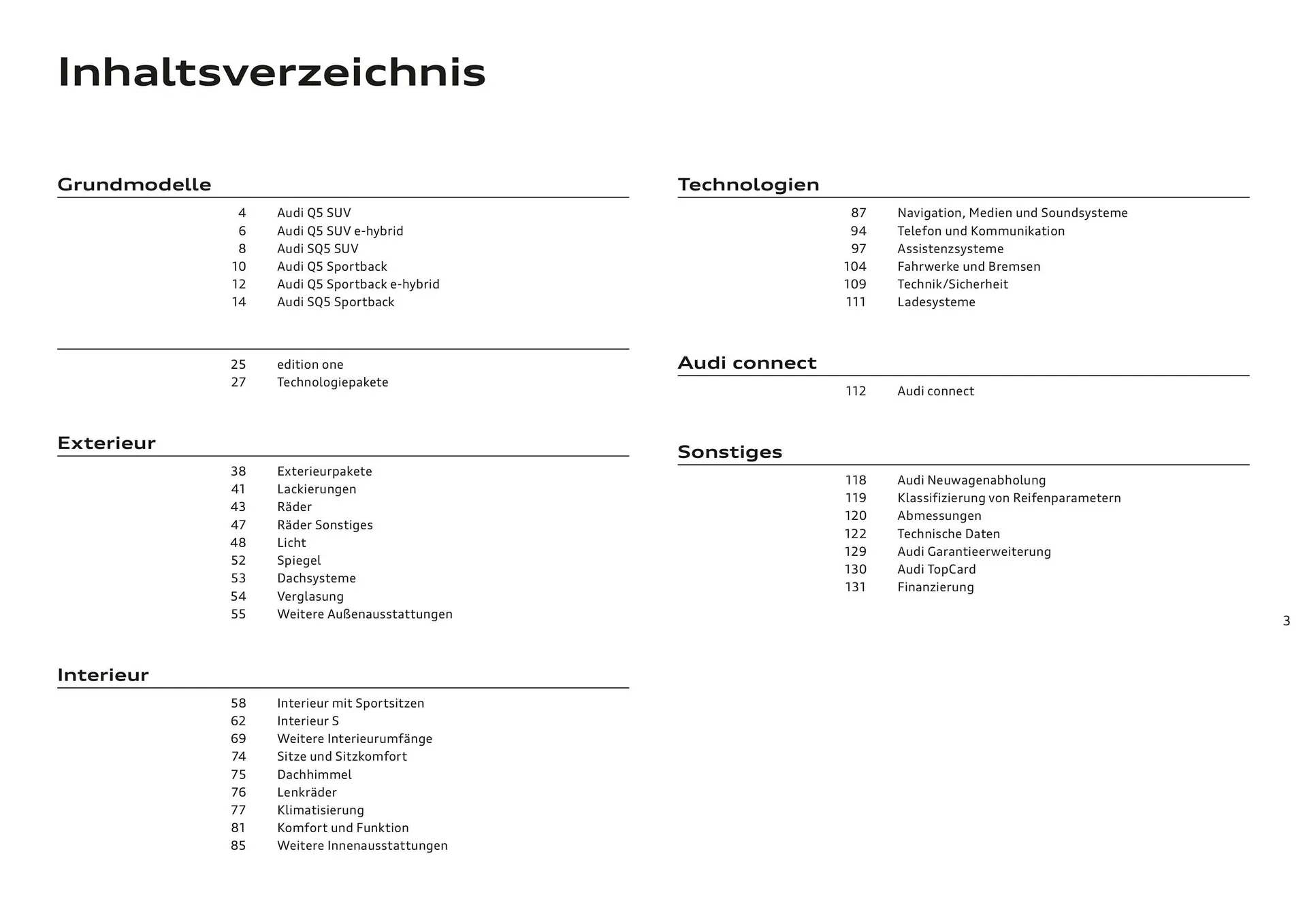 Audi Flugblatt von 20. November bis 22. Juli 2026 - Flugblätt seite  3