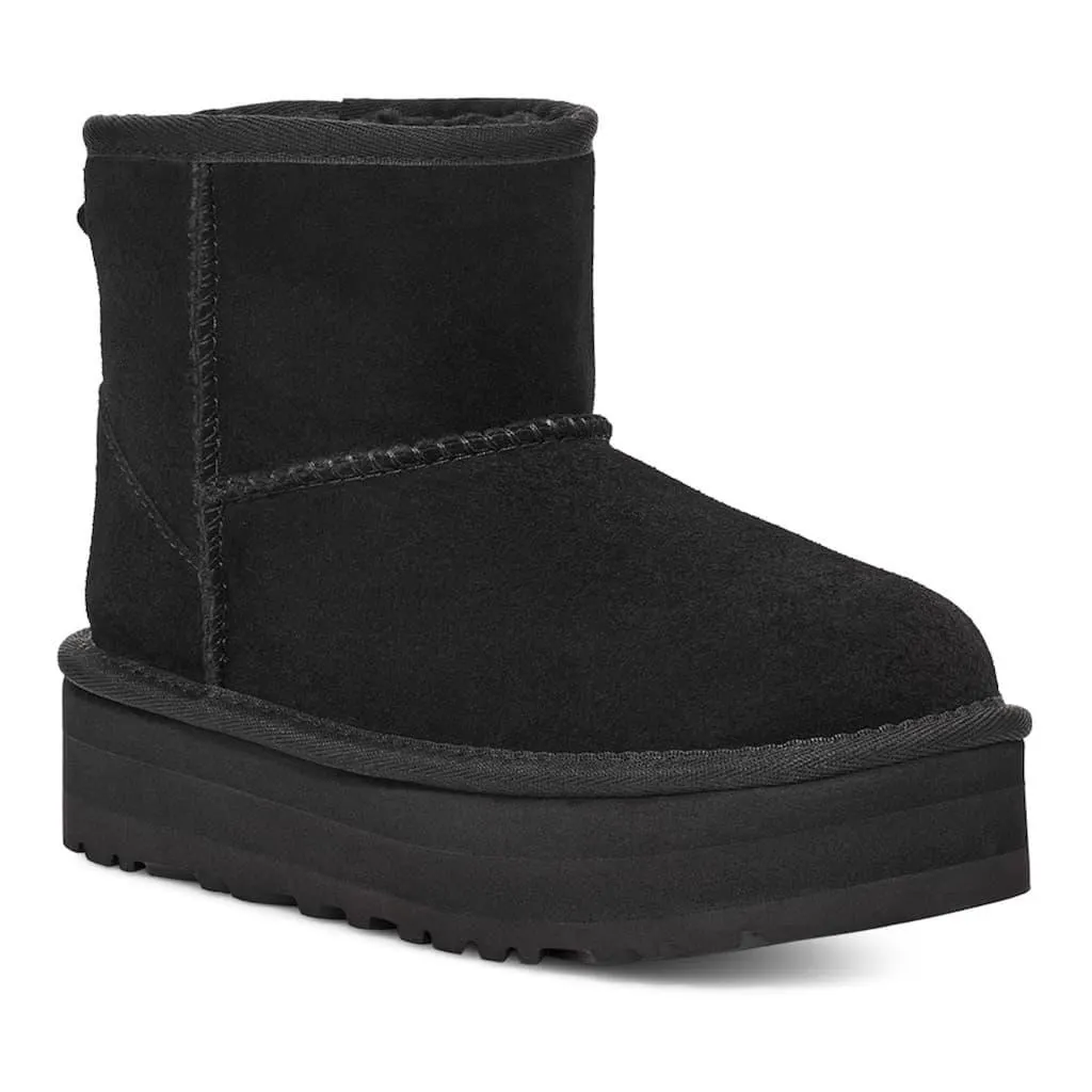 UGG Plateaustiefel »KIDS' CLASSIC MINI PLATFORM« , Winterboots, Plateau Boots, Schlupfstiefel mit Warmfutter