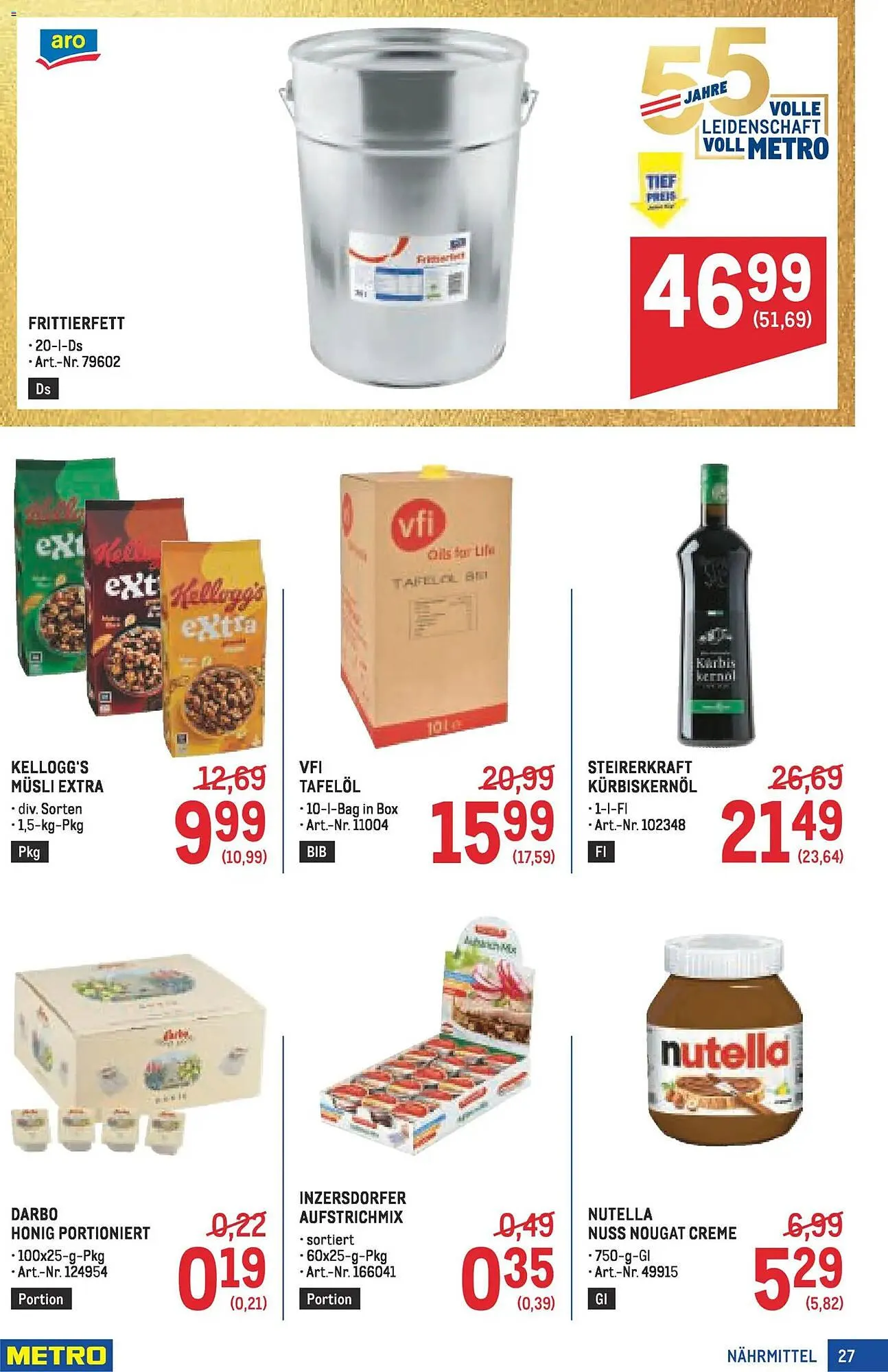 Metro Flugblatt von 19. März bis 1. April 2026 - Flugblätt seite 27