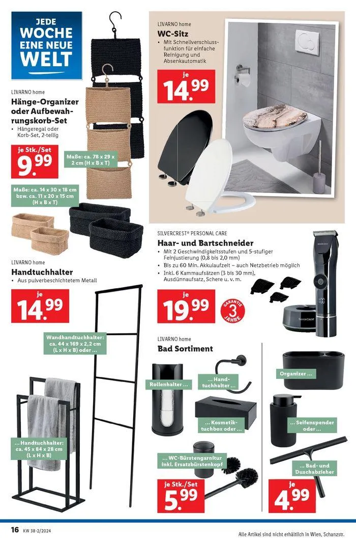 Aktuelle Flugblätter Ab Donnerstag, 19.9. von 19. September bis 25. September 2024 - Flugblätt seite 16