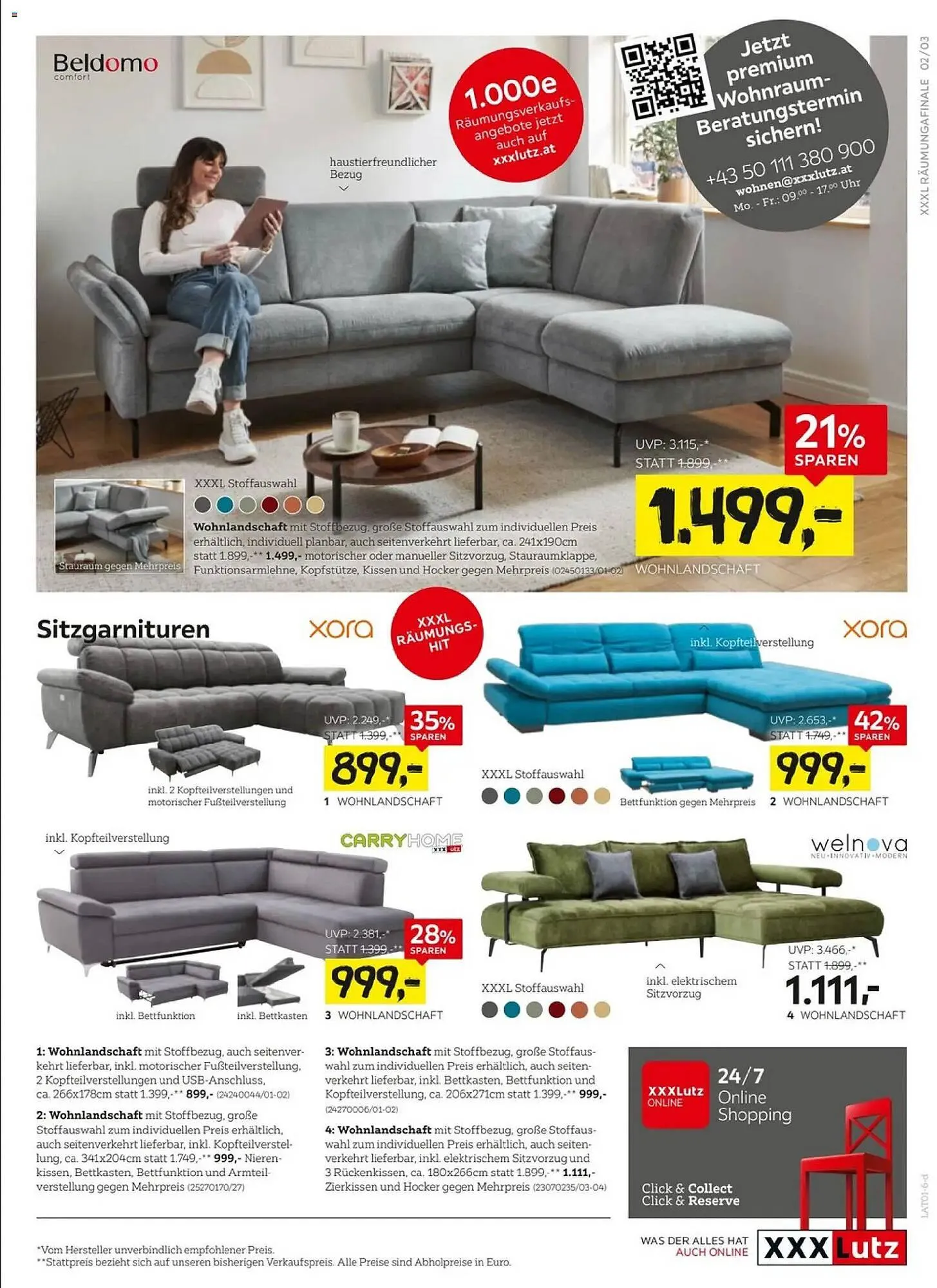 XXXLutz Prospekt von 13. Jänner bis 20. Jänner 2026 - Flugblätt seite  3