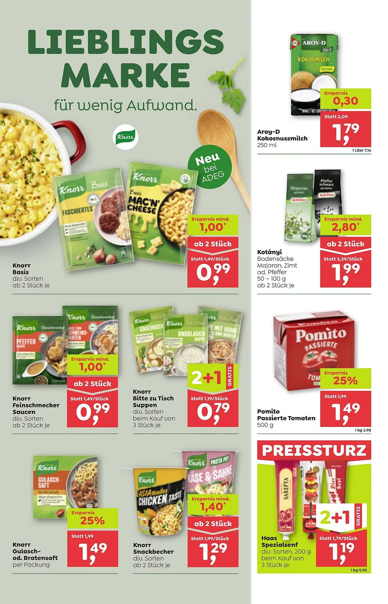 ADEG Flugblatt von 6. November bis 12. November 2025 - Flugblätt seite 8