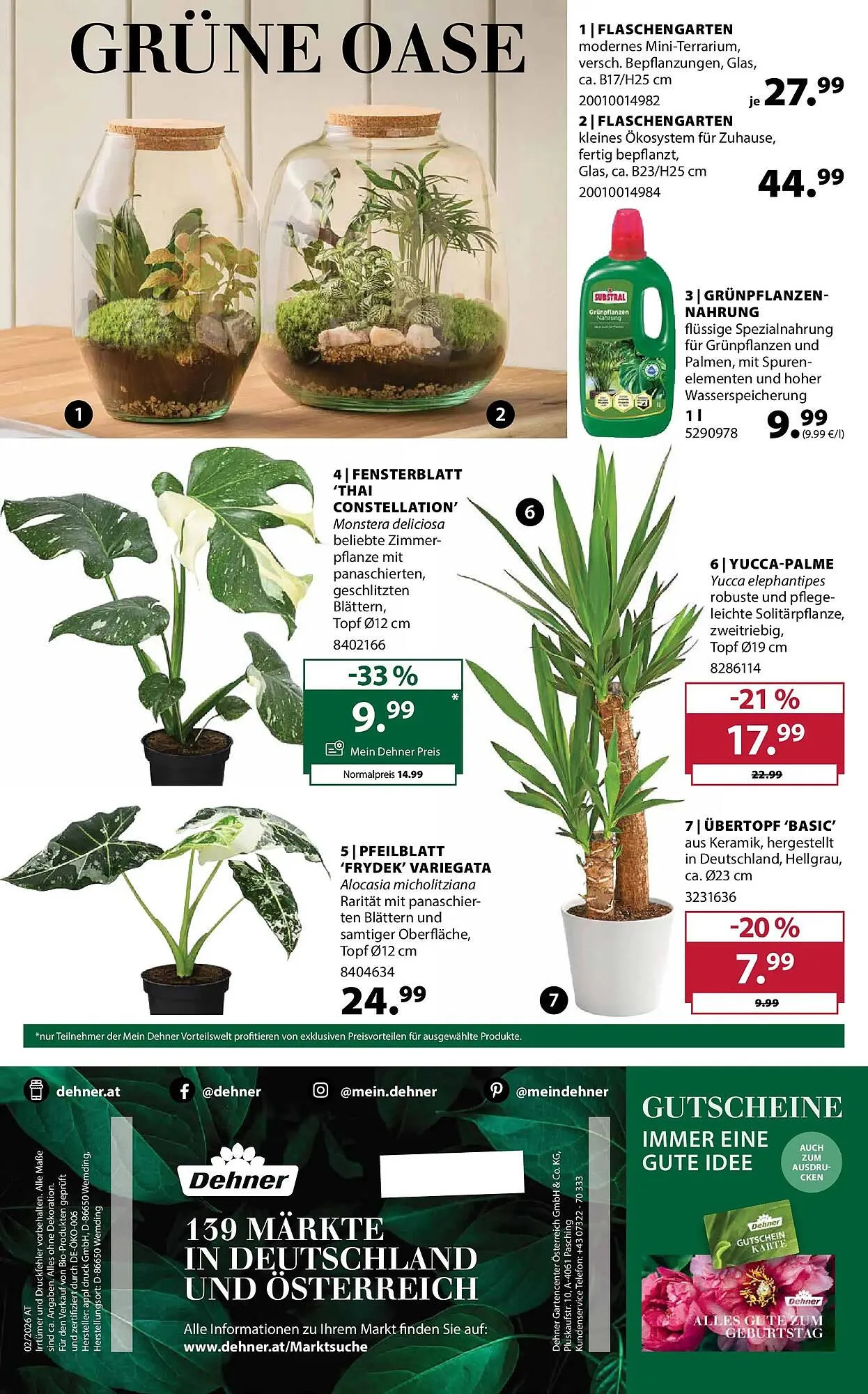 Dehner Flugblatt von 8. April bis 13. April 2026 - Flugblätt seite  18