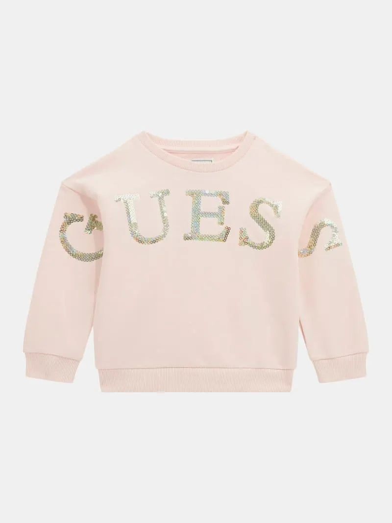 Sweatshirt Logo Pailletten