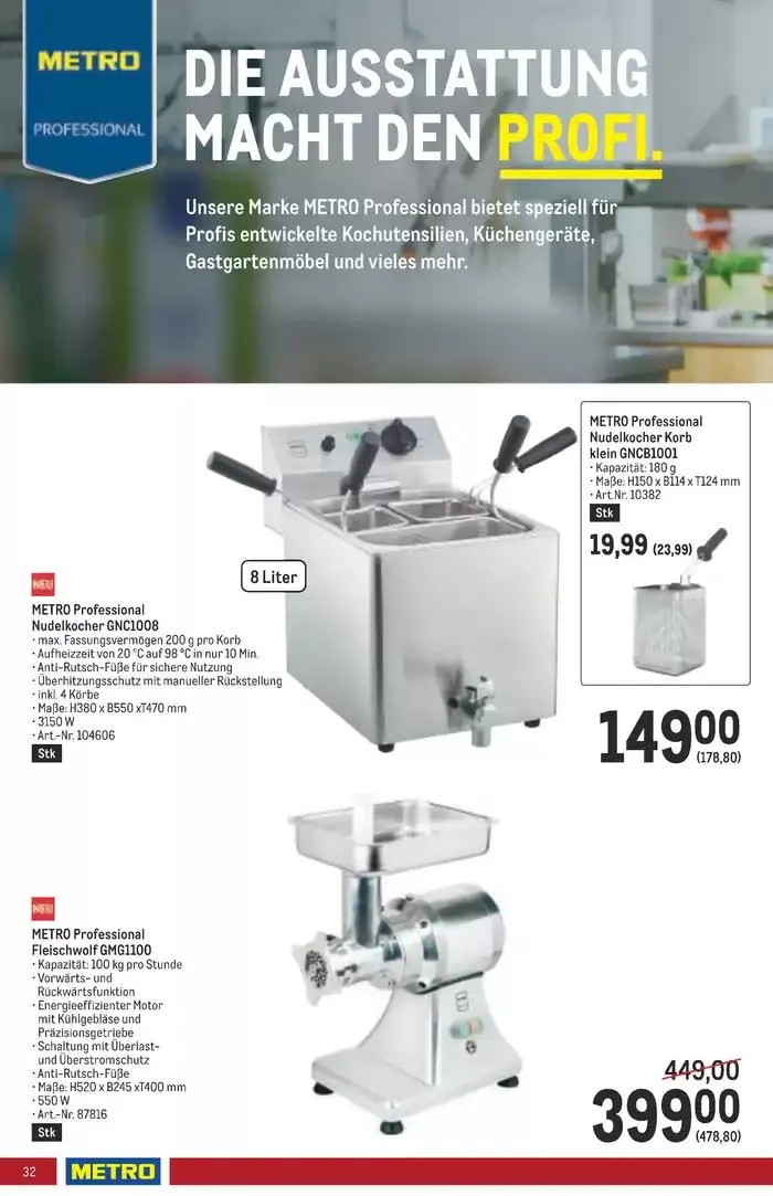 Unsere besten Deals für Sie von 28. November bis 11. Dezember 2024 - Flugblätt seite  32