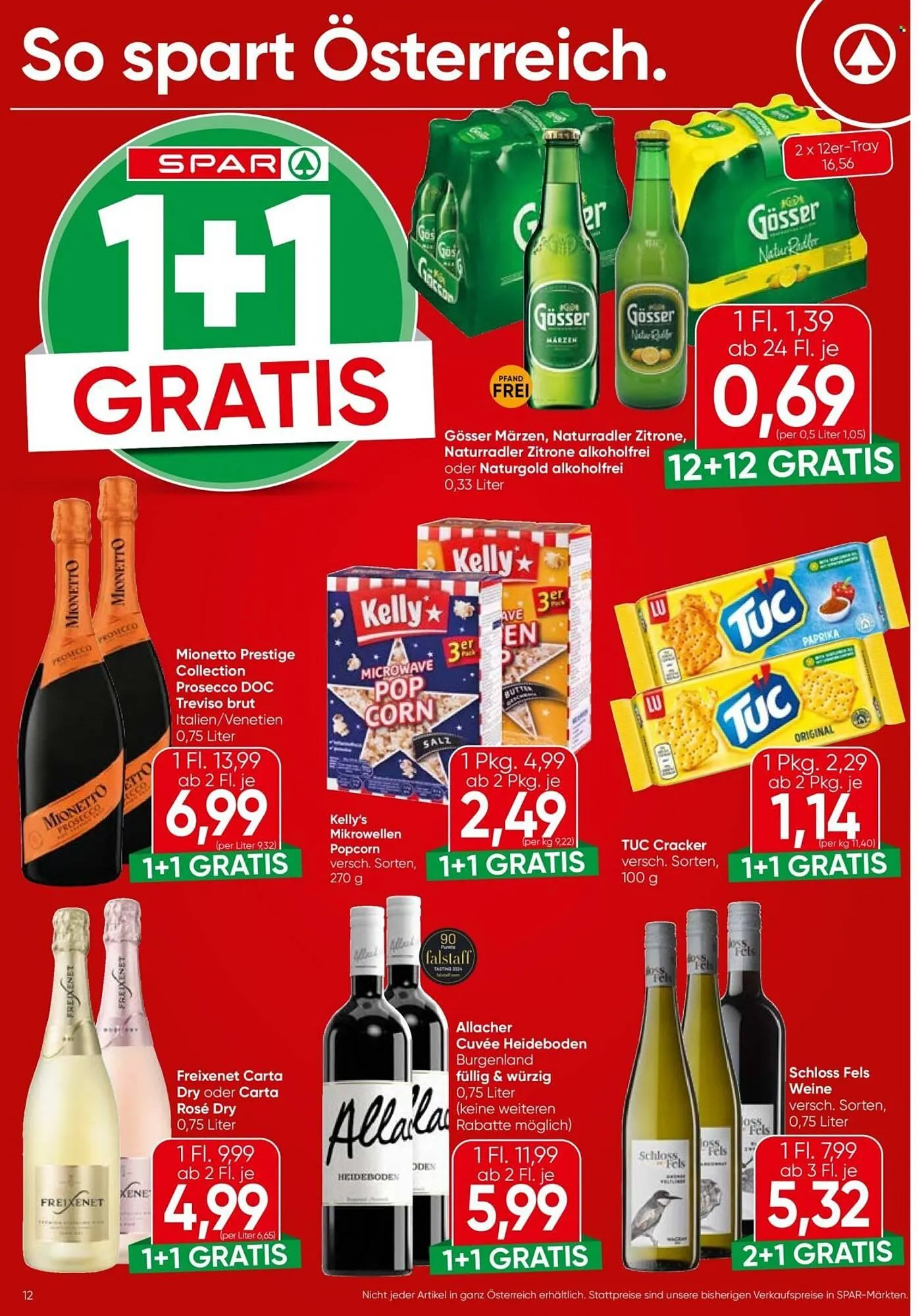 Eurospar Flugblatt von 23. Oktober bis 5. November 2025 - Flugblätt seite  12