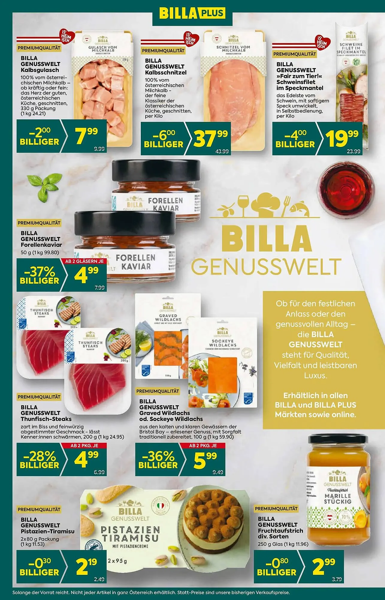 Billa Flugblatt von 6. November bis 12. November 2025 - Flugblätt seite 6