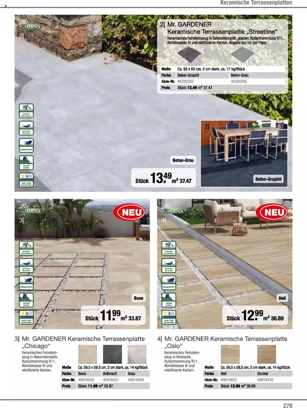 Hagebau Gartenjahr 2023 von 7. März bis 31. Dezember 2023 - Flugblätt seite  279