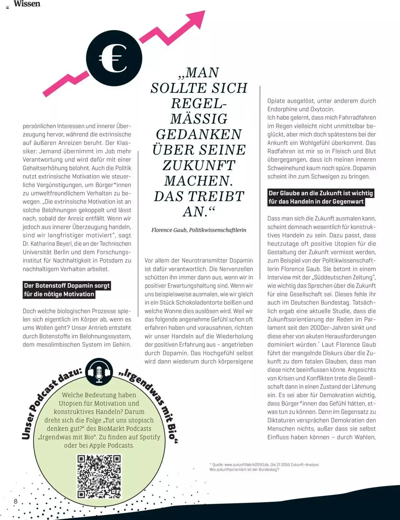 Denns BioMarkt KREO Magazin von 14. Februar bis 3. März 2024 - Flugblätt seite 8