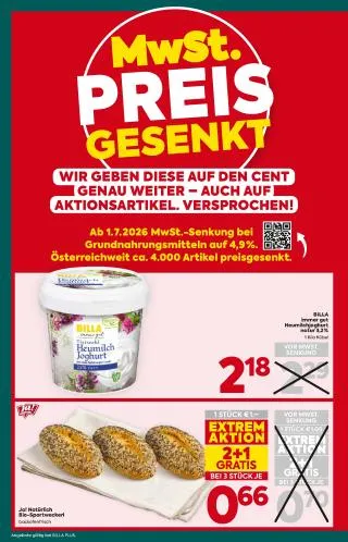 BILLA PLUS Flugblatt von 9. Juli bis 15. Juli 2026 - Flugblätt seite  8