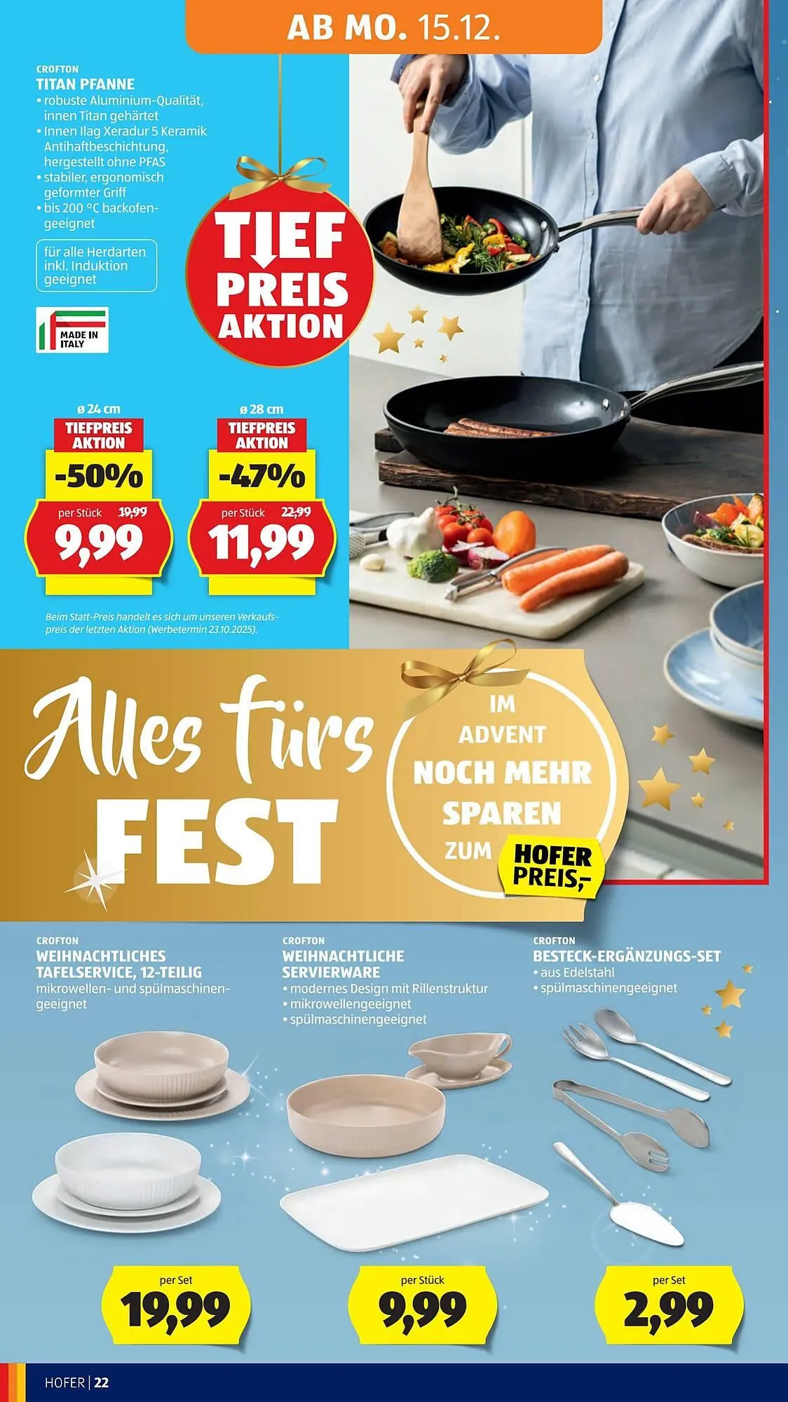 Hofer Flugblatt von 12. Dezember bis 18. Dezember 2025 - Flugblätt seite 34