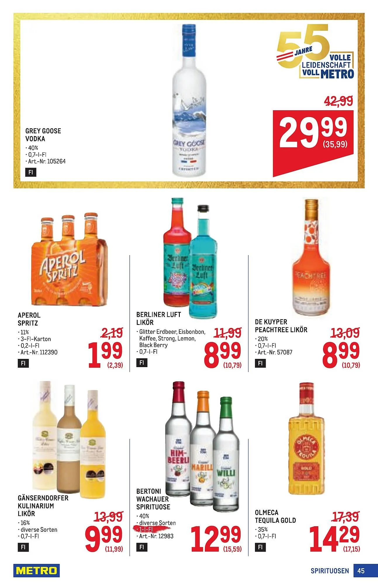 Metro Flugblatt von 2. April bis 15. April 2026 - Flugblätt seite  45