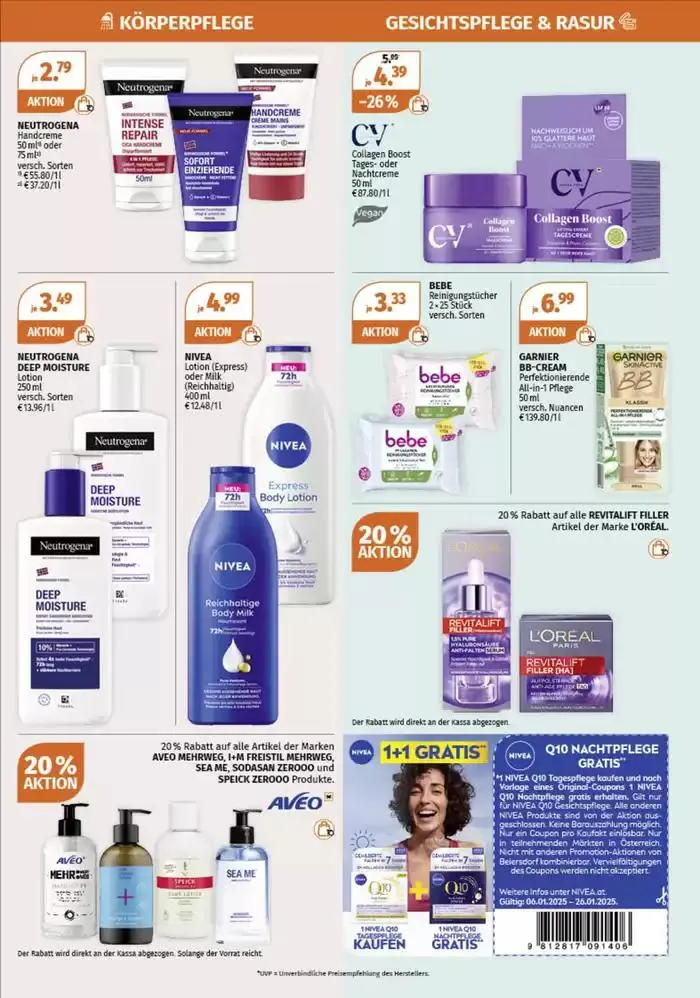 Müller flugblatt von 7. Jänner bis 14. Jänner 2025 - Flugblätt seite 9