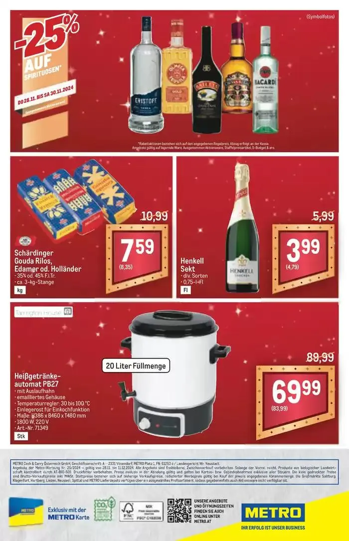 Unsere besten Deals für Sie von 28. November bis 11. Dezember 2024 - Flugblätt seite 40